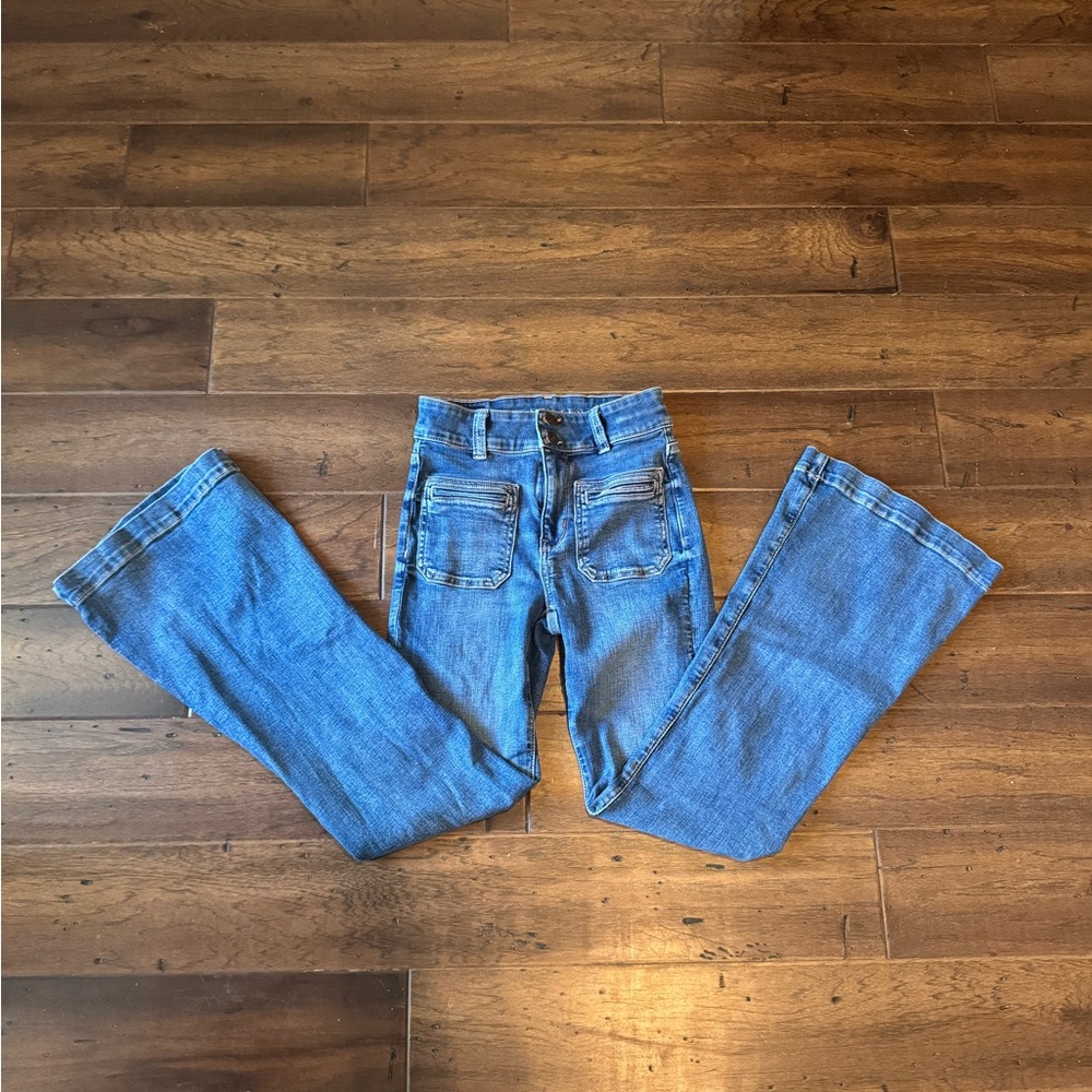 American Eagle Super Hi-Rise Flare